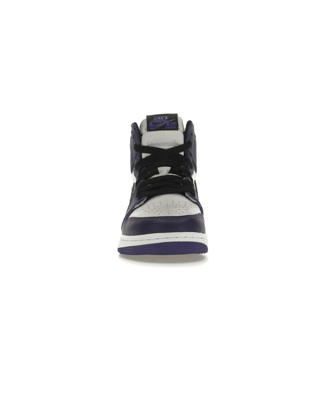 NIKE KIDS' AIR JORDAN 1 HIGH OG GS COURT PURPLE - תמונה 5