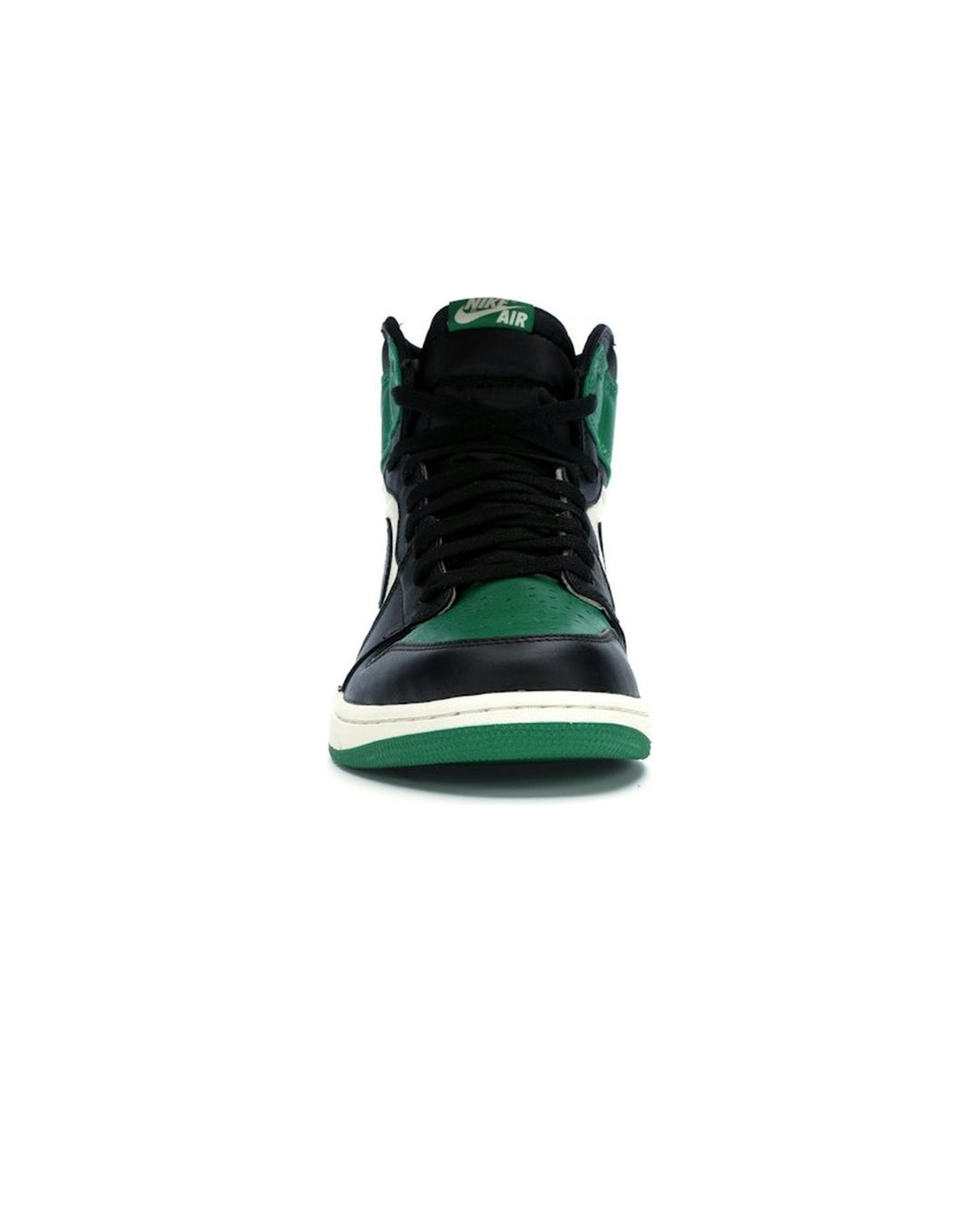 NIKE MEN'S AIR JORDAN 1 HIGH OG PINE GREEN - סניקרס נייקי אייר ג׳ורדן 1 היי ירוק כהה ושחור לגברים - תמונה 5