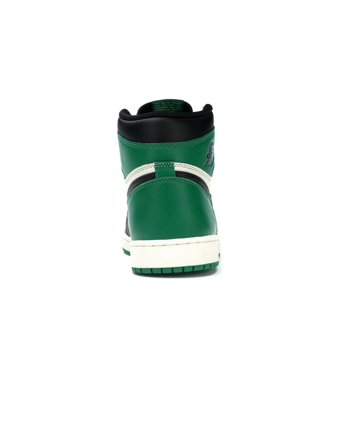 NIKE MEN'S AIR JORDAN 1 HIGH OG PINE GREEN - סניקרס נייקי אייר ג׳ורדן 1 היי ירוק כהה ושחור לגברים - תמונה 6
