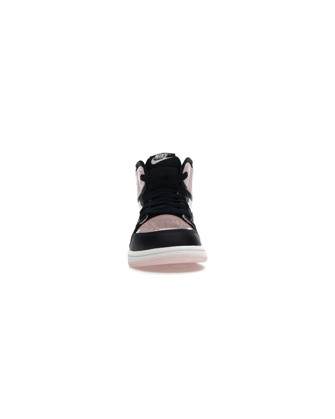 NIKE KIDS' AIR JORDAN 1 HIGH OG PS ATMOSPHERE סניקרס ילדים נייקי אייר ג׳ורדן 1 היי ורוד וכחול כהה - מידות ילדים 27.5-35