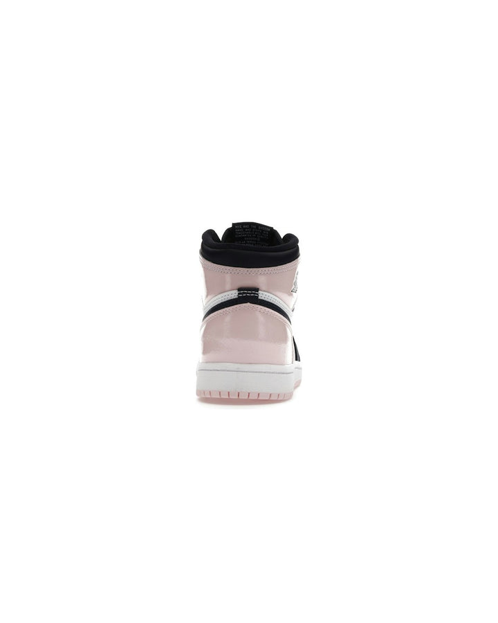 NIKE KIDS' AIR JORDAN 1 HIGH OG PS ATMOSPHERE סניקרס ילדים נייקי אייר ג׳ורדן 1 היי ורוד וכחול כהה - מידות ילדים 27.5-35