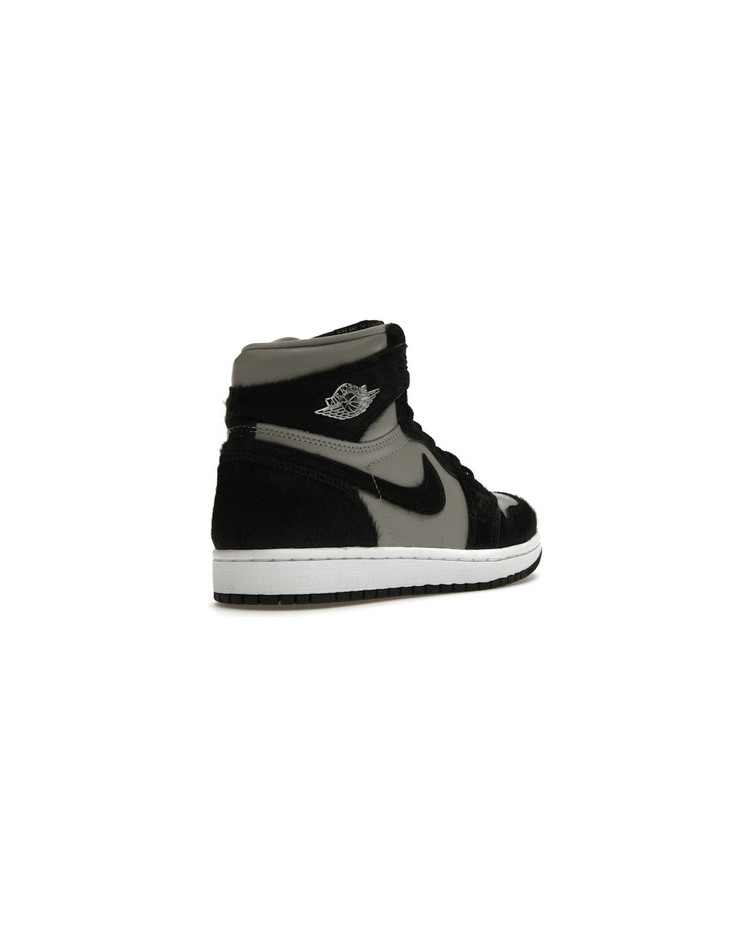 NIKE KIDS' AIR JORDAN 1 HIGH OG PS TWIST 2.0 - סניקרס ילדים נייקי אייר ג׳ורדן 1 היי טוויסט אפור ושחור - תמונה 4