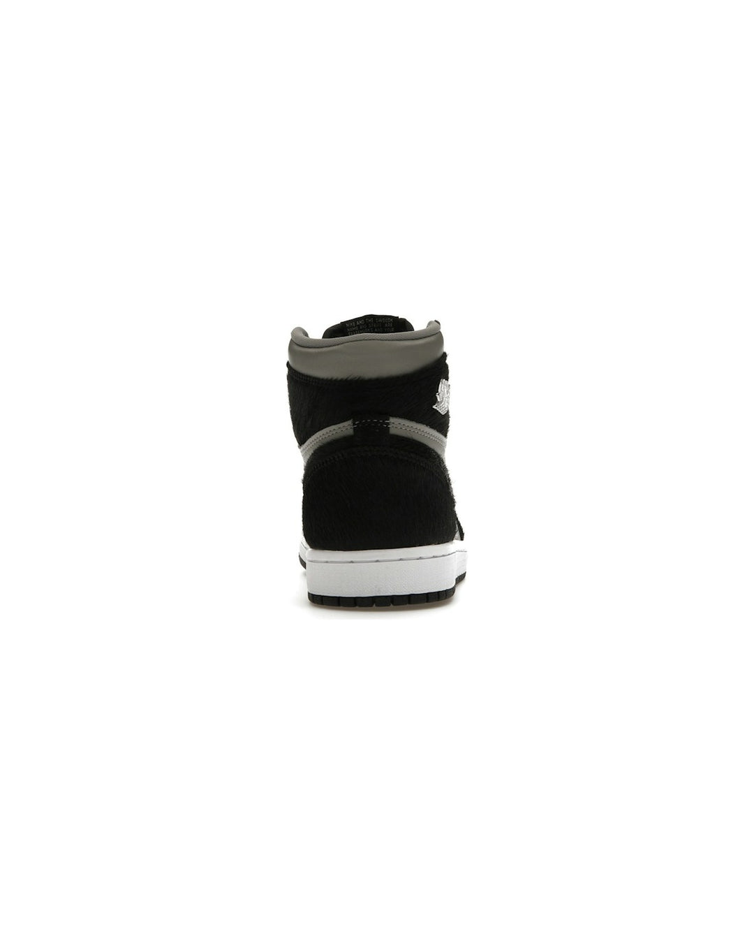 NIKE KIDS' AIR JORDAN 1 HIGH OG PS TWIST 2.0 - סניקרס ילדים נייקי אייר ג׳ורדן 1 היי טוויסט אפור ושחור - תמונה 6