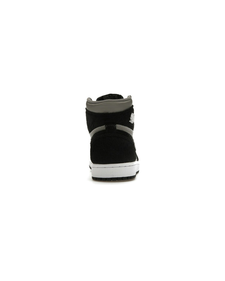 NIKE KIDS' AIR JORDAN 1 HIGH OG PS TWIST 2.0 - סניקרס ילדים נייקי אייר ג׳ורדן 1 היי טוויסט אפור ושחור - תמונה 6