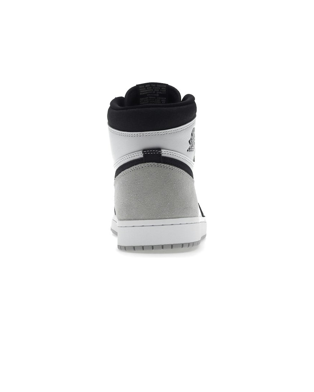 NIKE MEN'S AIR JORDAN 1 HIGH OG STAGE HAZE - סניקרס נייקי אייר ג׳ורדן 1 היי לבן אפור ושחור לגברים - תמונה 6