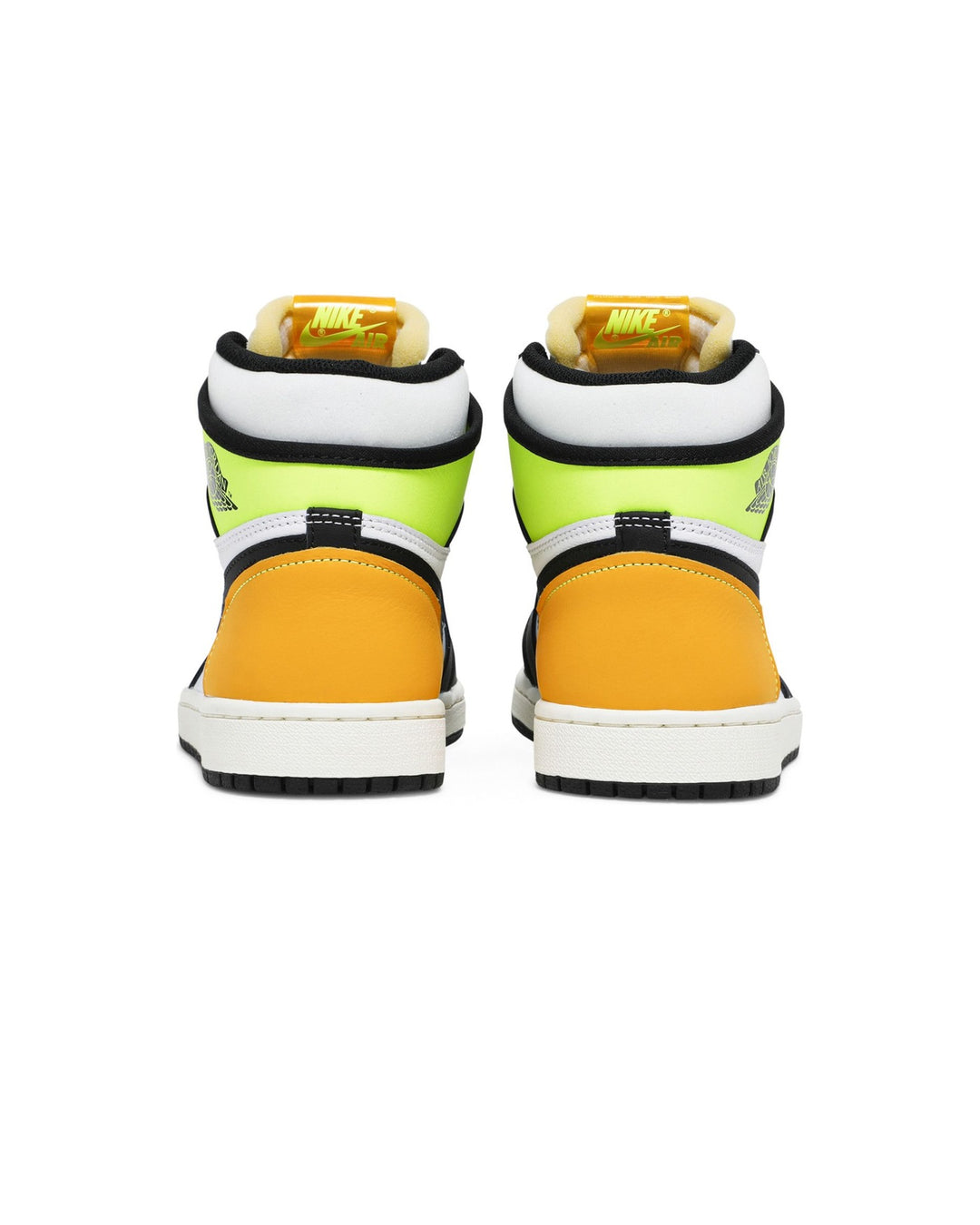 NIKE MEN'S AIR JORDAN 1 HIGH OG VOLT UNIVERSITY GOLD - תמונה 4