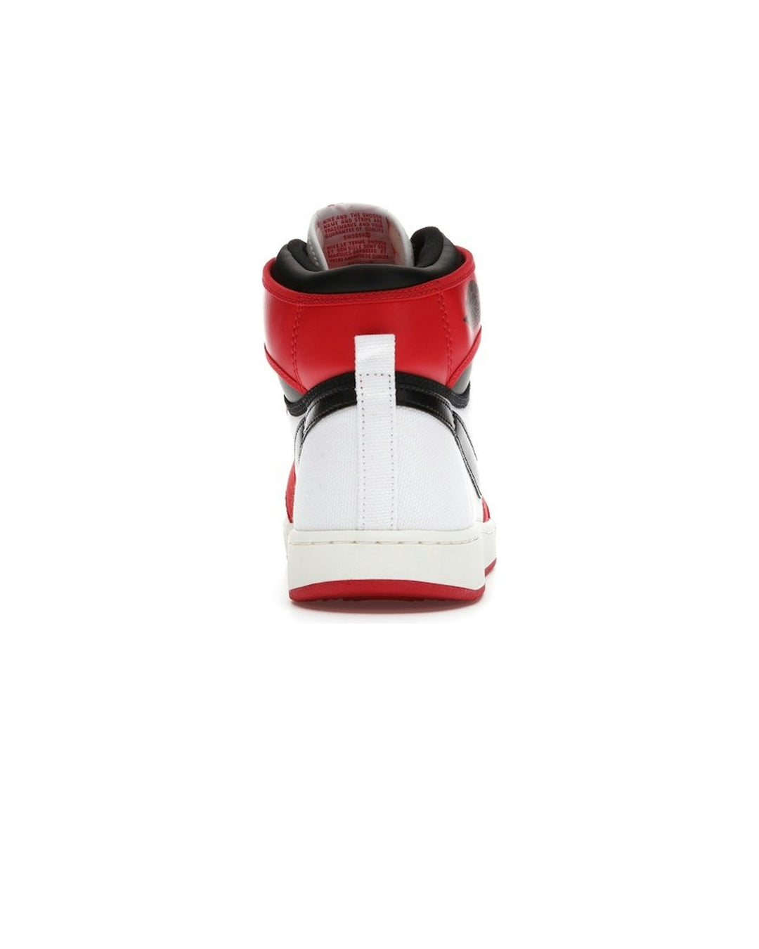 NIKE MEN'S AIR JORDAN 1 KO CHICAGO - סניקרס נייקי אייר ג׳ורדן 1 KO לבן אדום ושחור לגברים - תמונה 6