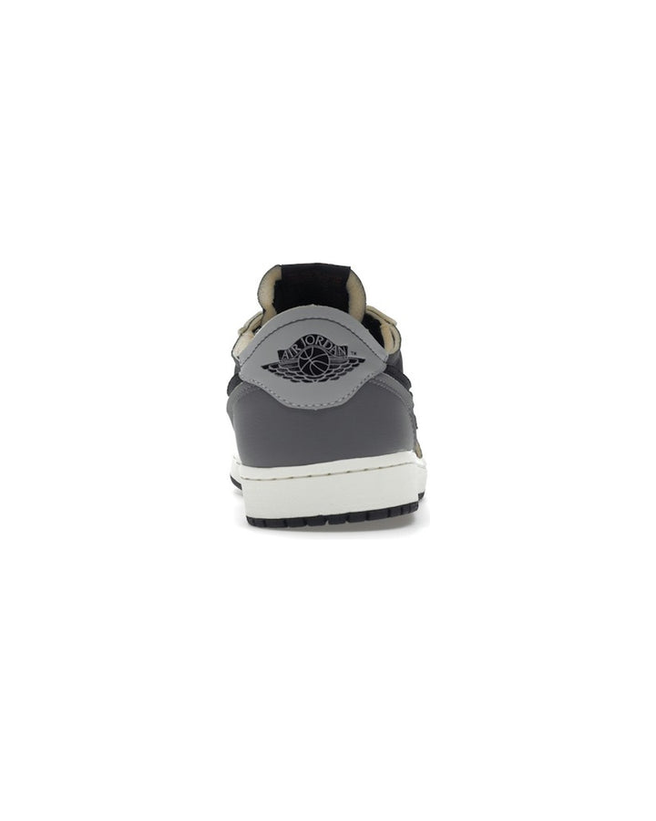 NIKE MEN'S AIR JORDAN 1 LOW OG EX BLACK FIRE RED סניקרס נייקי אייר ג׳ורדן 1 לואו OG EX שחור ואדום לגברים