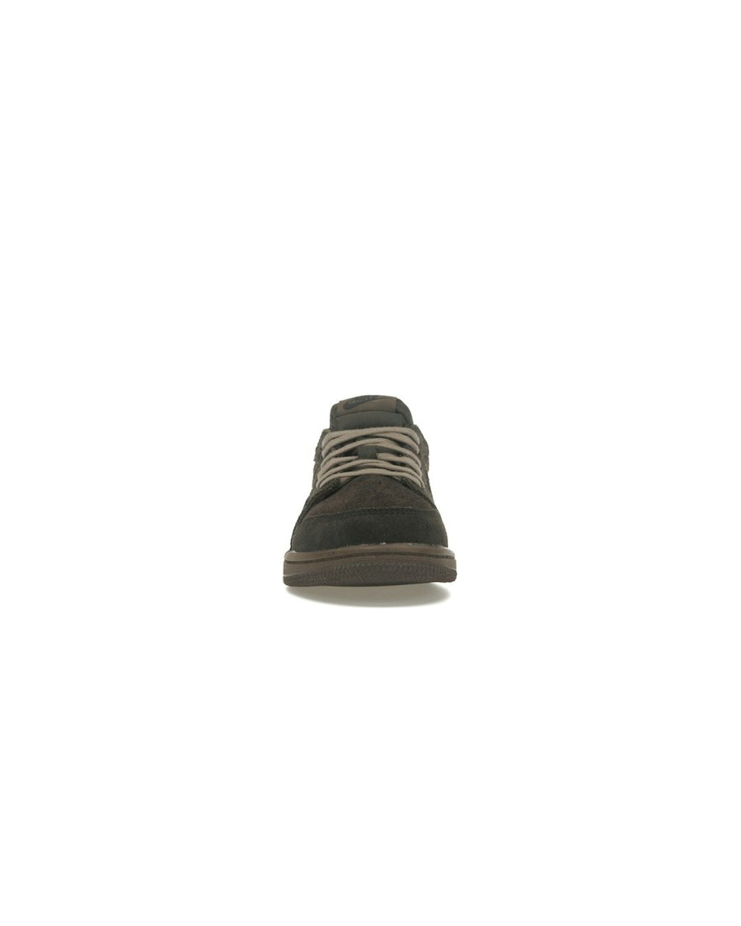 NIKE KIDS' AIR JORDAN 1 LOW OG PS X TRAVIS SCOTT VELVET BROWN - סניקרס ילדים נייקי אייר ג׳ורדן 1 לואו טראוויס סקוט חום - מידות ילדים 27.5-35 - תמונה 5
