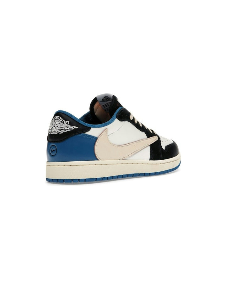 NIKE AIR JORDAN 1 LOW OG X TRAVIS SCOTT X FRAGMENT MILITARY BLUE DM7866-140