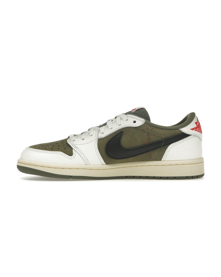NIKE AIR JORDAN 1 LOW OG X TRAVIS SCOTT REVERSE OLIVE DM7866-200
