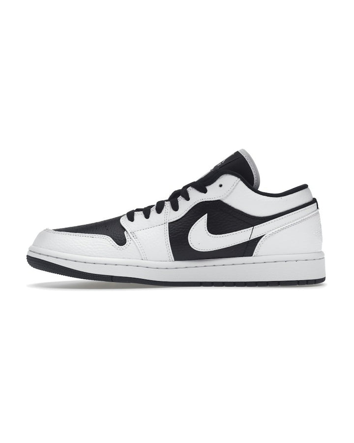 NIKE WOMEN'S AIR JORDAN 1 LOW SE HOMAGE WHITE BLACK סניקרס נייקי אייר ג׳ורדן 1 לואו לבן ושחור לנשים