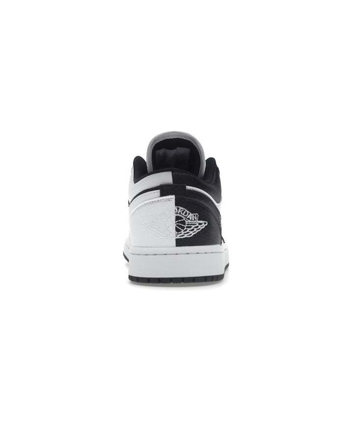 NIKE WOMEN'S AIR JORDAN 1 LOW SE HOMAGE WHITE BLACK סניקרס נייקי אייר ג׳ורדן 1 לואו לבן ושחור לנשים