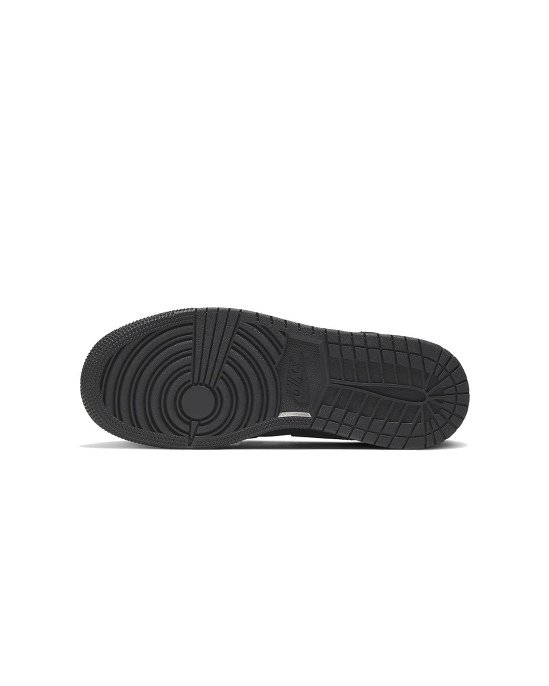 NIKE KIDS' AIR JORDAN 1 MID GS TRIPLE BLACK