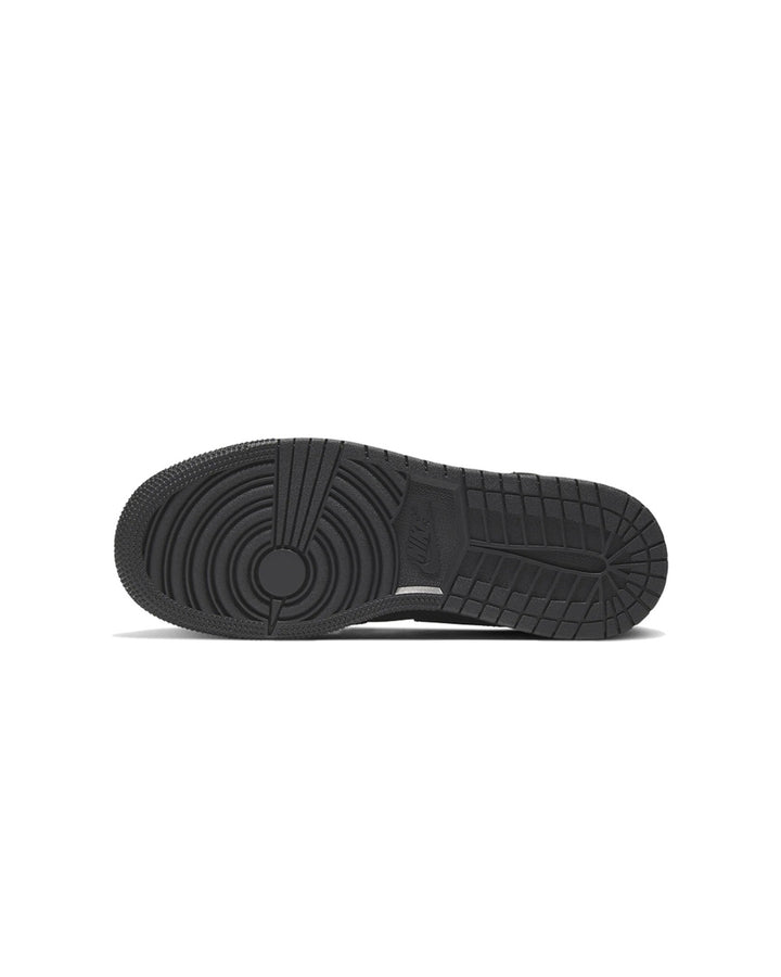 NIKE KIDS' AIR JORDAN 1 MID GS TRIPLE BLACK
