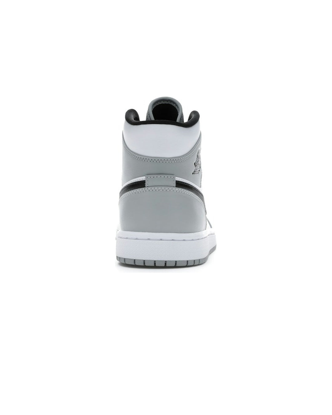 NIKE MEN'S AIR JORDAN 1 MID LIGHT SMOKE GREY - תמונה 6