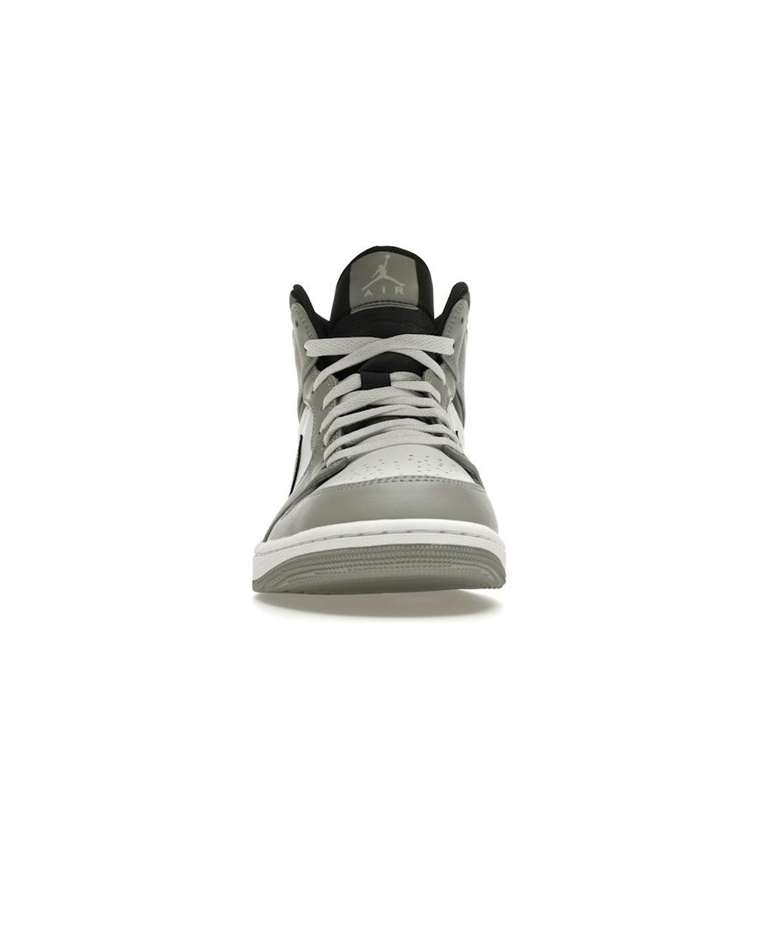NIKE MEN'S AIR JORDAN 1 MID LIGHT SMOKE GREY ANTHRACITE - תמונה 5