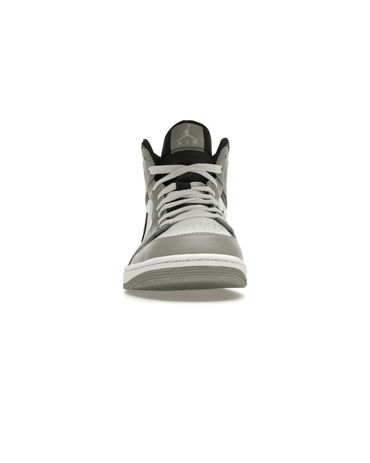 NIKE MEN'S AIR JORDAN 1 MID LIGHT SMOKE GREY ANTHRACITE - תמונה 5