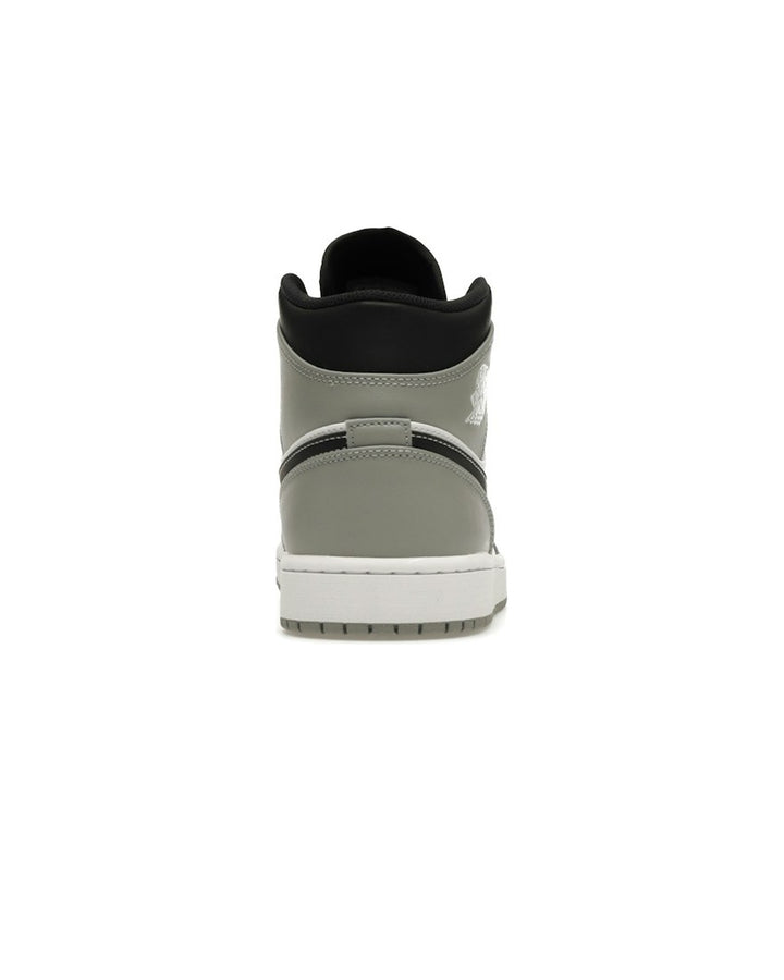 NIKE MEN'S AIR JORDAN 1 MID LIGHT SMOKE GREY ANTHRACITE - תמונה 6