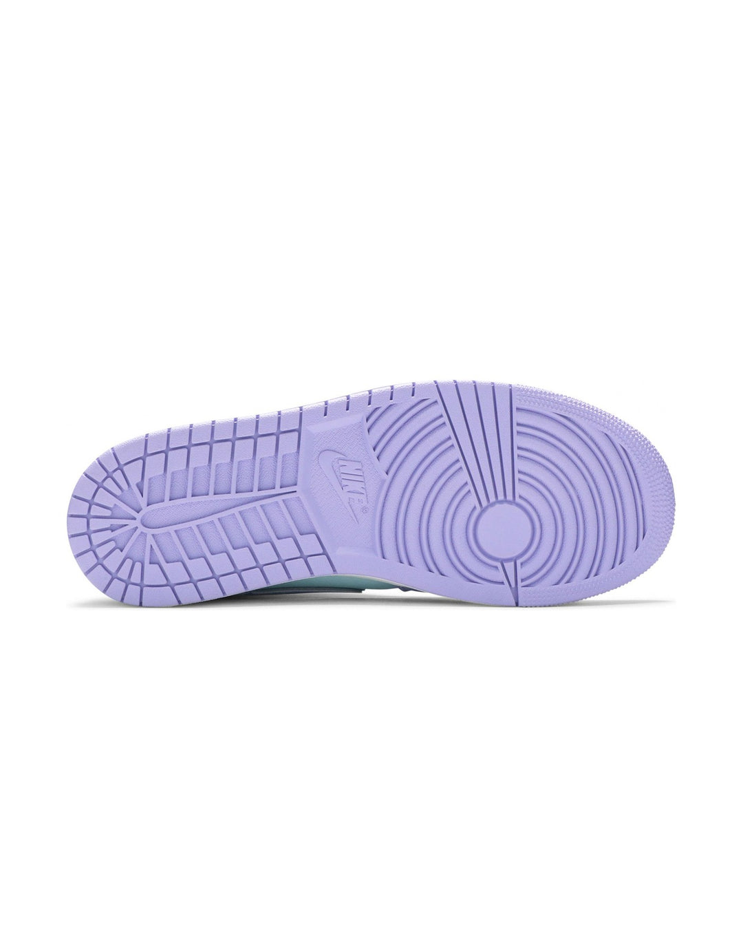 NIKE MEN'S AIR JORDAN 1 MID PURPLE PULSE סניקרס נייקי אייר ג׳ורדן 1 מיד סגול ותכלת לגברים
