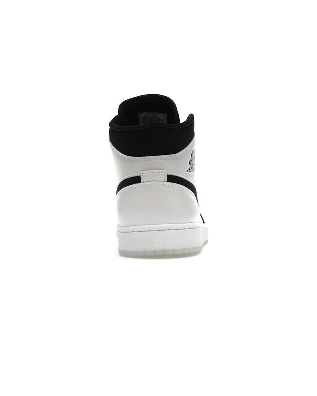 NIKE MEN'S AIR JORDAN 1 MID SE DIAMOND SHORTS - סניקרס נייקי אייר ג׳ורדן 1 מיד דיימונד לבן ושחור צבעוני לגברים - תמונה 6
