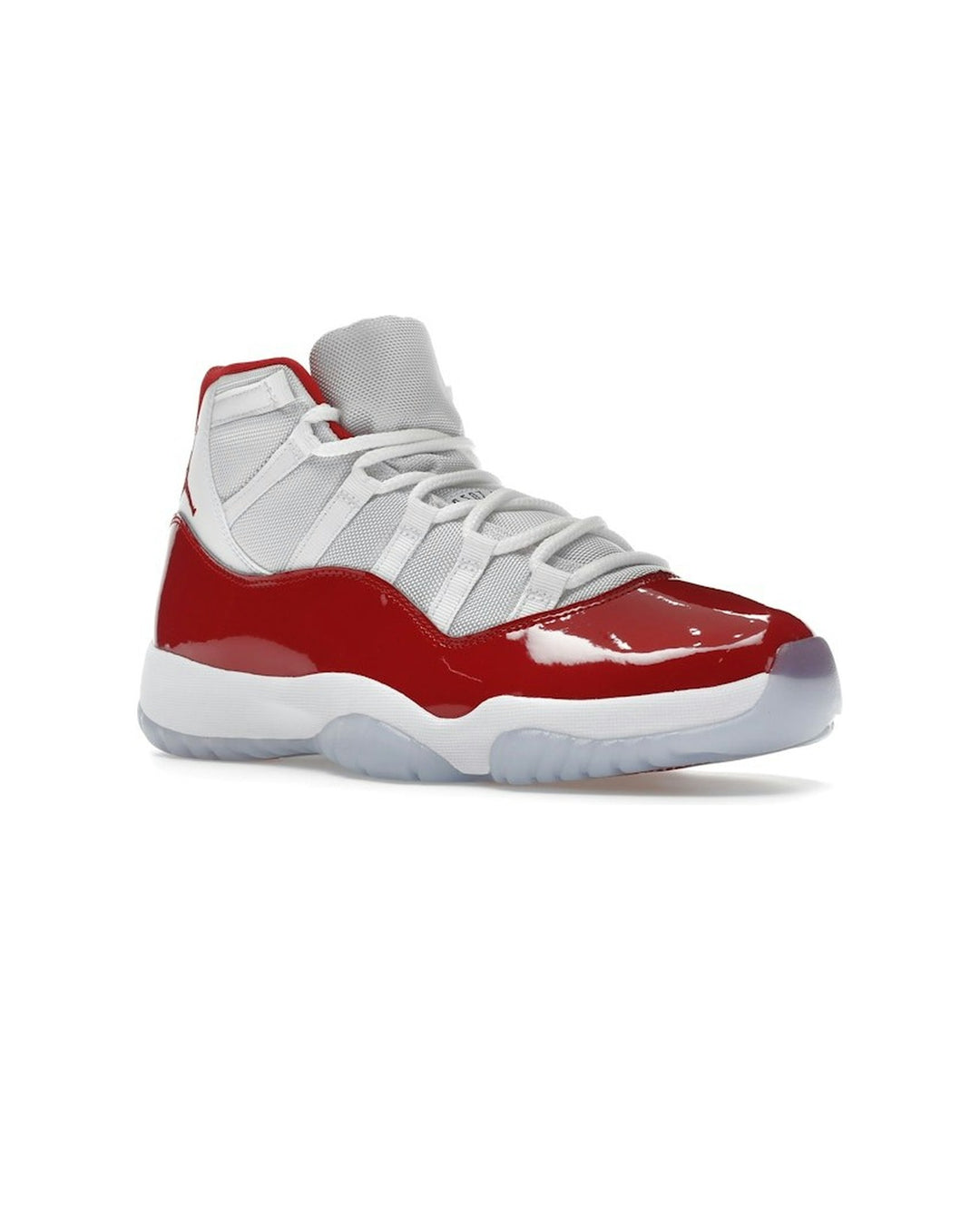 NIKE MEN'S AIR JORDAN 11 RETRO CHERRY - סניקרס נייקי אייר ג׳ורדן 11 רטרו לבן ואדום לגברים - תמונה 3