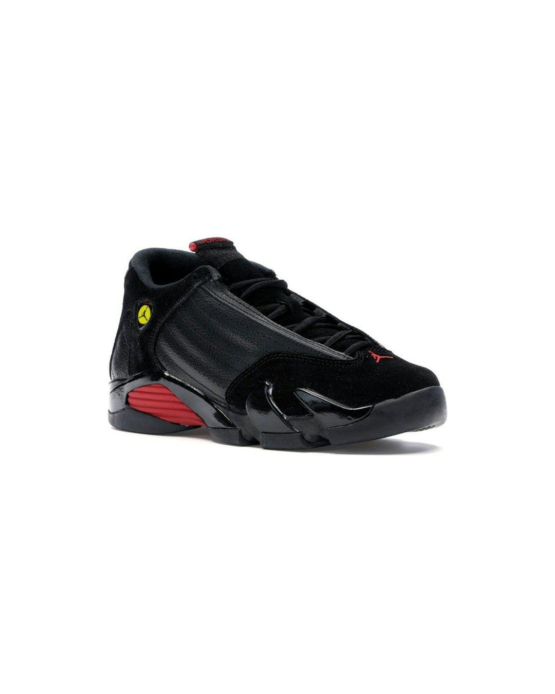 NIKE KIDS' AIR JORDAN 14 RETRO GS LAST SHOT סניקרס נוער נייקי אייר ג׳ורדן 14 רטרו שחור ואדום - מידות נוער 35.5-40