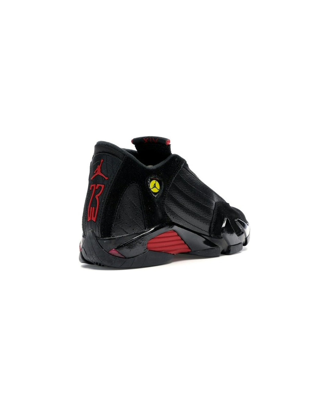 NIKE KIDS' AIR JORDAN 14 RETRO GS LAST SHOT סניקרס נוער נייקי אייר ג׳ורדן 14 רטרו שחור ואדום - מידות נוער 35.5-40