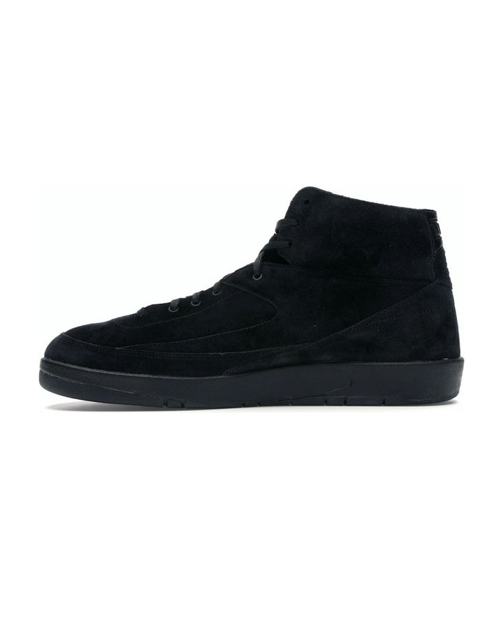 NIKE MEN'S AIR JORDAN 2 RETRO DECON BLACK - סניקרס נייקי אייר ג׳ורדן 2 רטרו דיקון שחור לגברים - תמונה 2