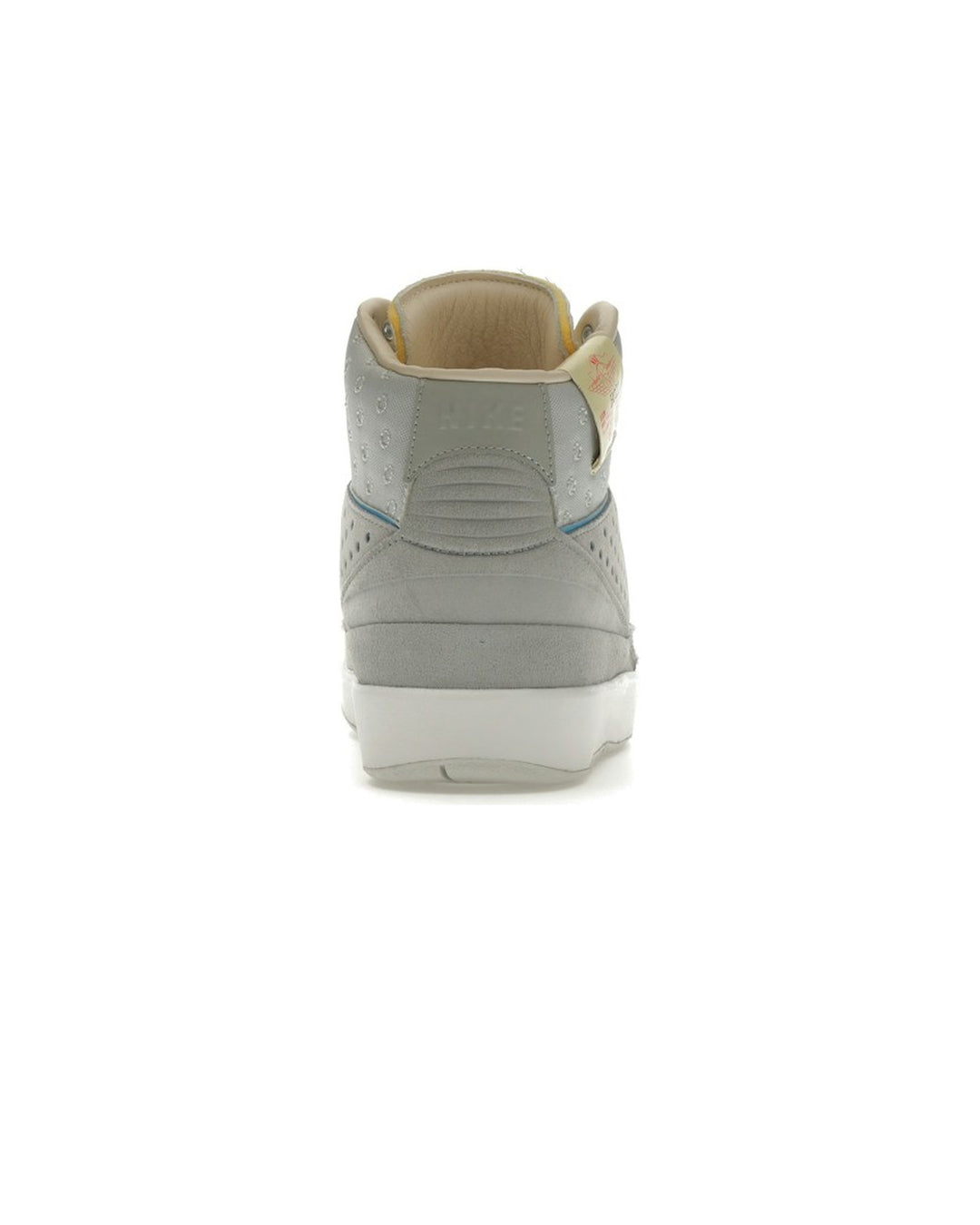 NIKE MEN'S AIR JORDAN 2 RETRO SP X UNION GREY FOG סניקרס נייקי אייר ג׳ורדן 2 יוניון אפור ואדום לגברים