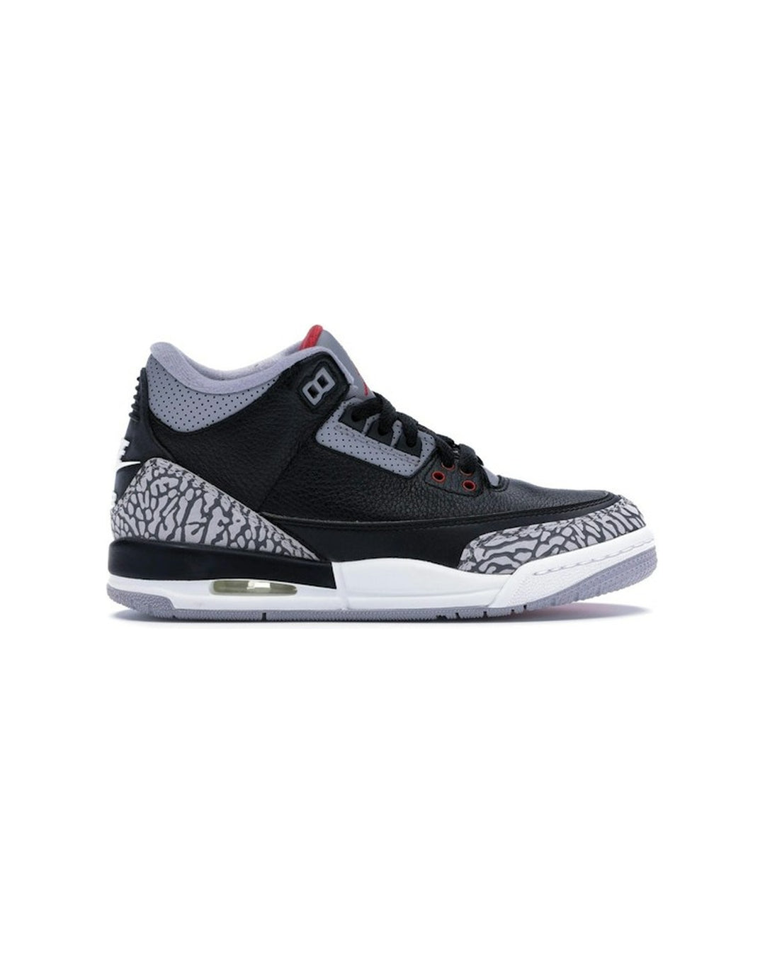 NIKE KIDS' AIR JORDAN 3 RETRO OG GS BLACK CEMENT - תמונה 1