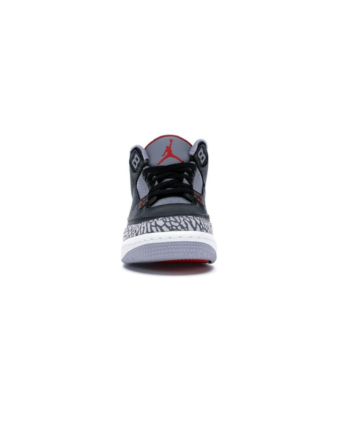 NIKE KIDS' AIR JORDAN 3 RETRO OG GS BLACK CEMENT - תמונה 5