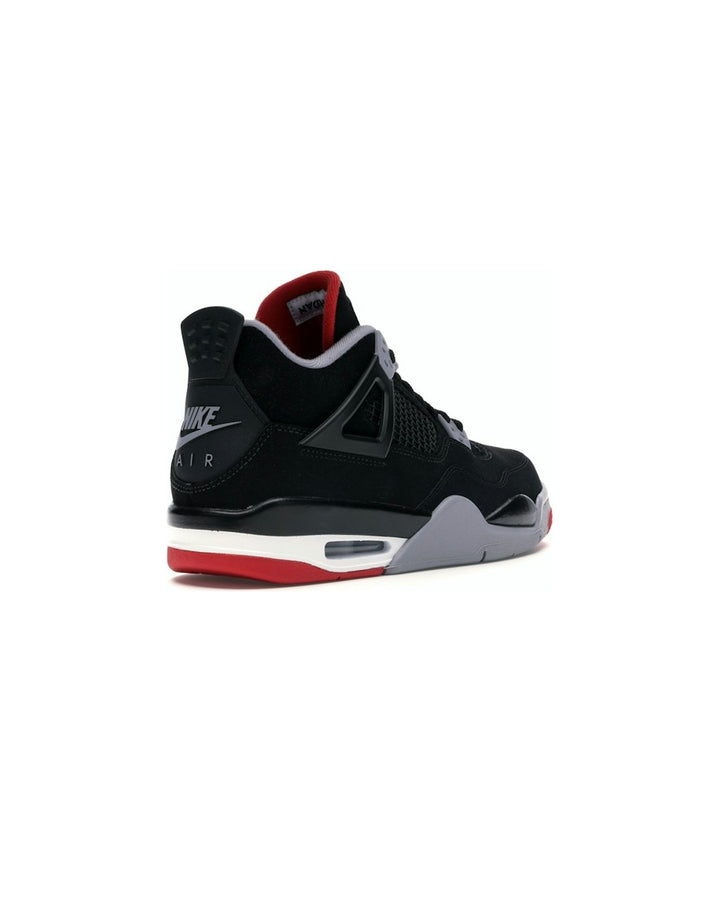 NIKE KIDS' AIR JORDAN 4 RETRO GS BRED - תמונה 4