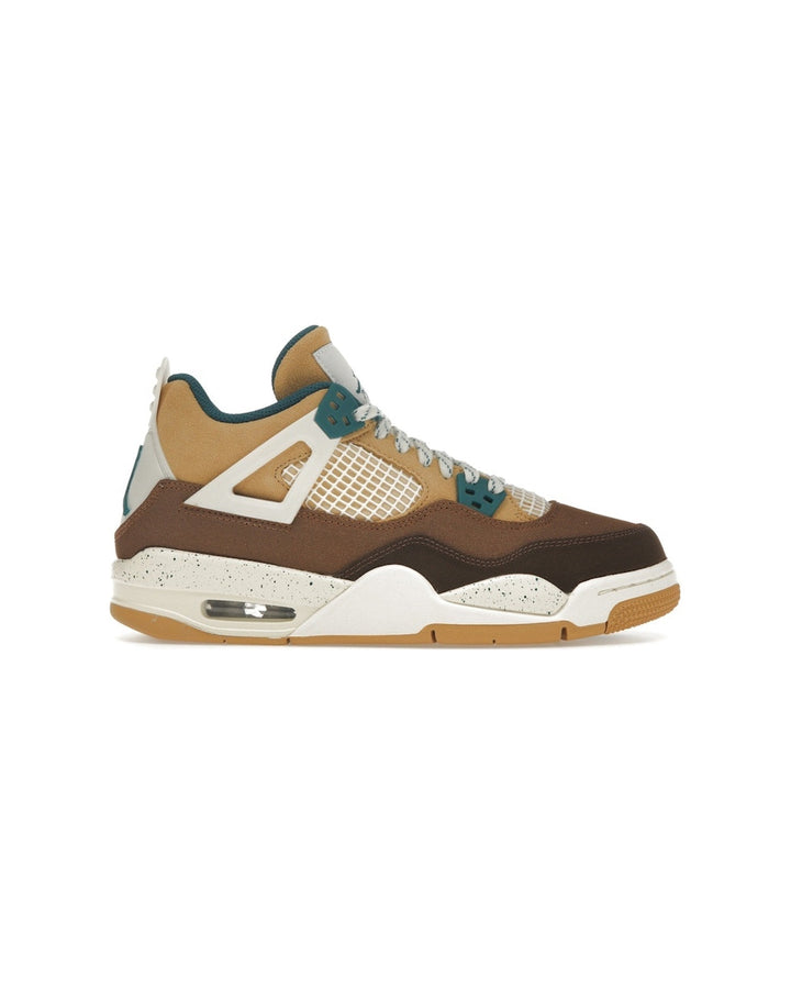 NIKE KIDS' AIR JORDAN 4 RETRO GS CACAO WOW