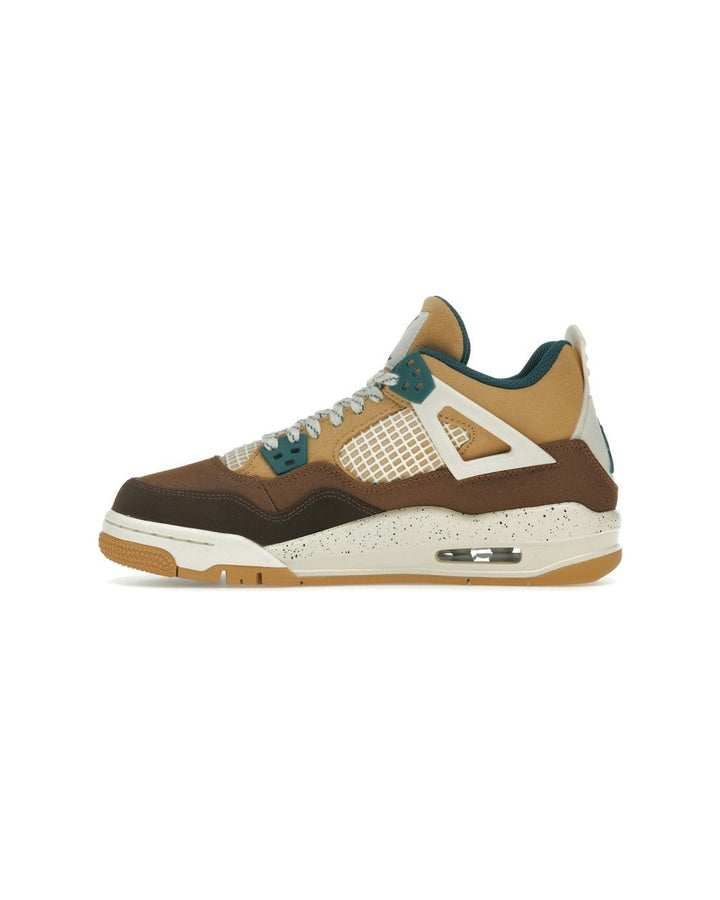 NIKE KIDS' AIR JORDAN 4 RETRO GS CACAO WOW