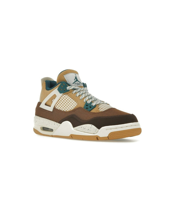 NIKE KIDS' AIR JORDAN 4 RETRO GS CACAO WOW