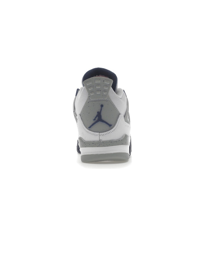 NIKE KIDS' AIR JORDAN 4 RETRO GS MIDNIGHT NAVY