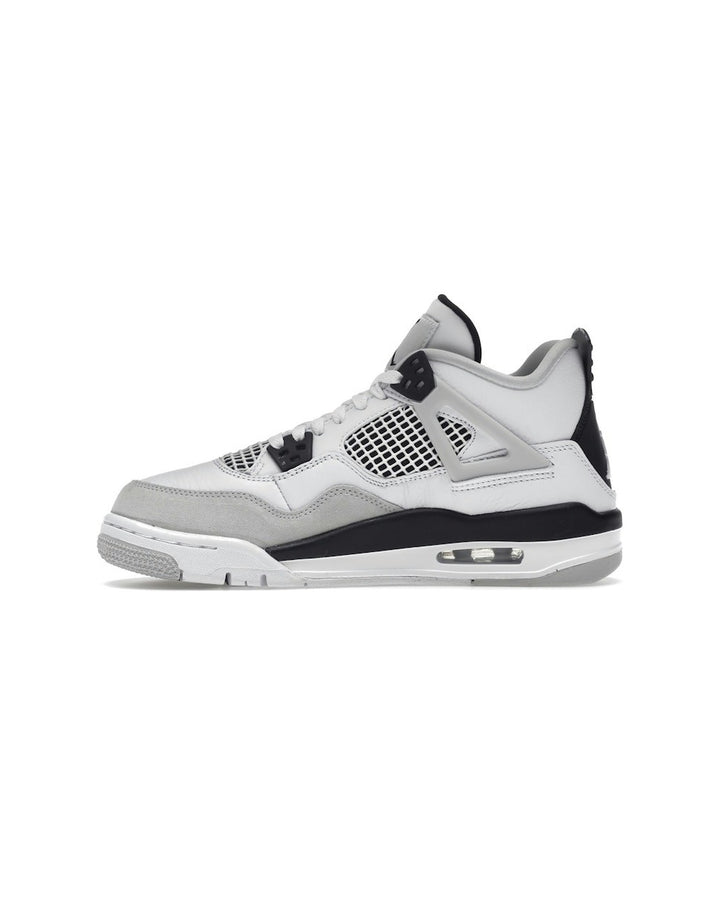 NIKE KIDS' AIR JORDAN 4 RETRO GS MILITARY BLACK