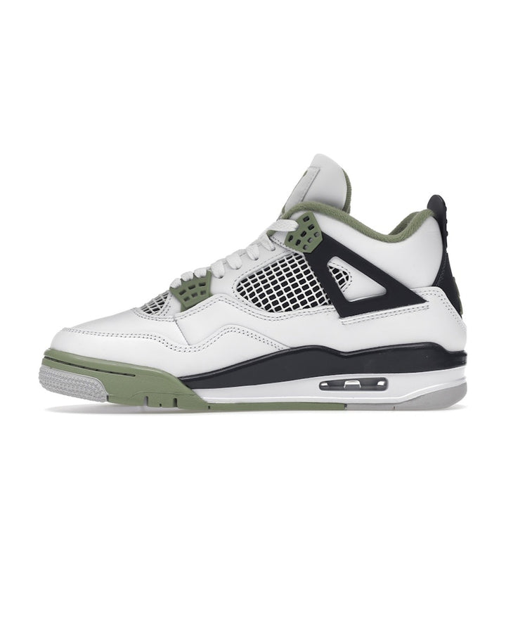 NIKE WOMEN'S AIR JORDAN 4 RETRO OIL GREEN