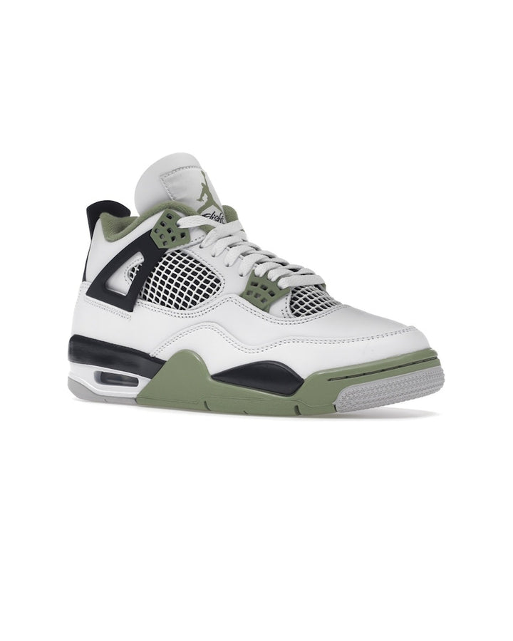 NIKE WOMEN'S AIR JORDAN 4 RETRO OIL GREEN