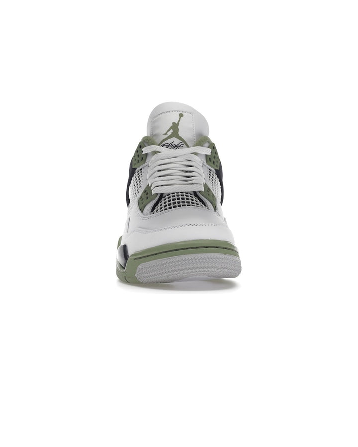 NIKE WOMEN'S AIR JORDAN 4 RETRO OIL GREEN