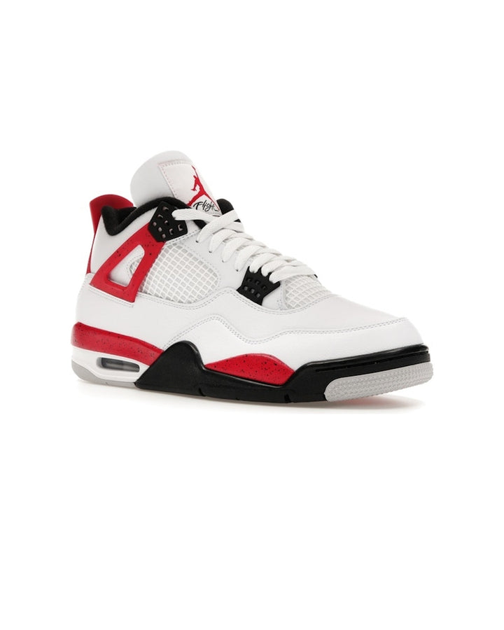 NIKE MEN'S AIR JORDAN 4 RETRO RED CEMENT