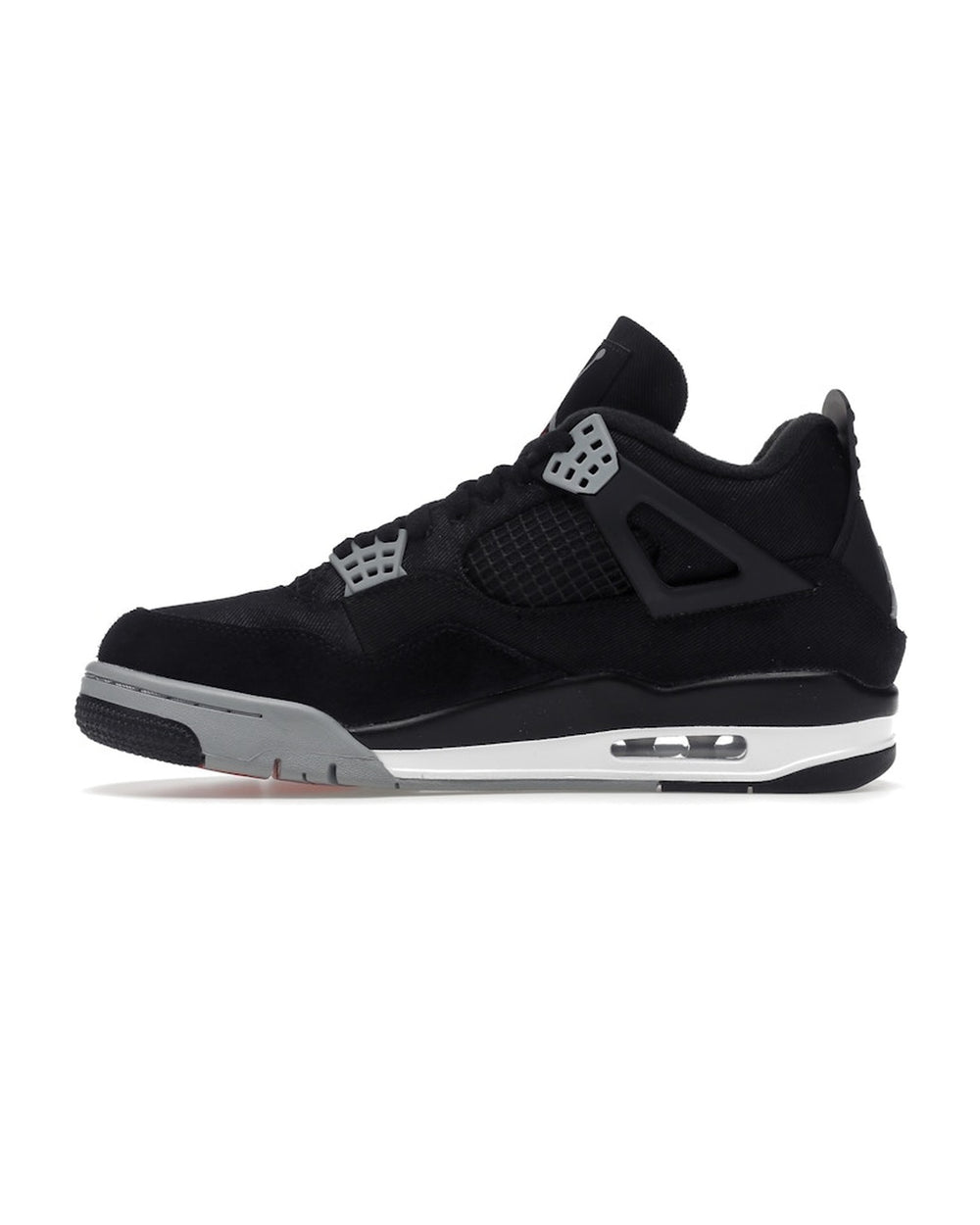 NIKE MEN'S AIR JORDAN 4 RETRO SE BLACK CANVAS