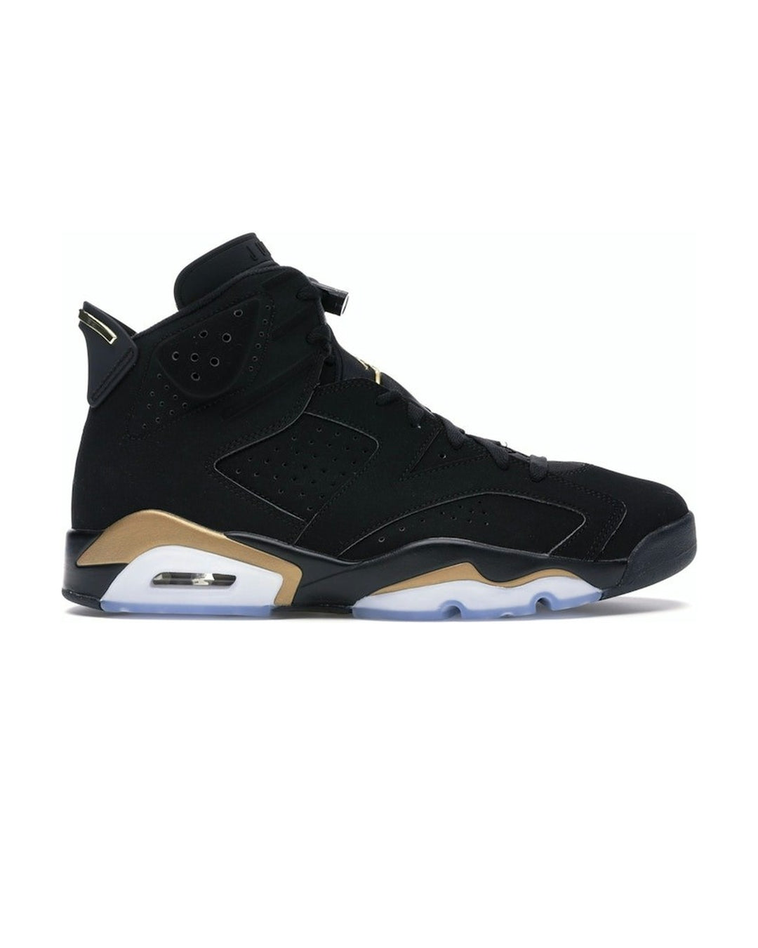 NIKE MEN'S AIR JORDAN 6 RETRO DMP BLACK GOLD - סניקרס נייקי אייר ג׳ורדן 6 רטרו שחור וזהב לגברים - תמונה 1