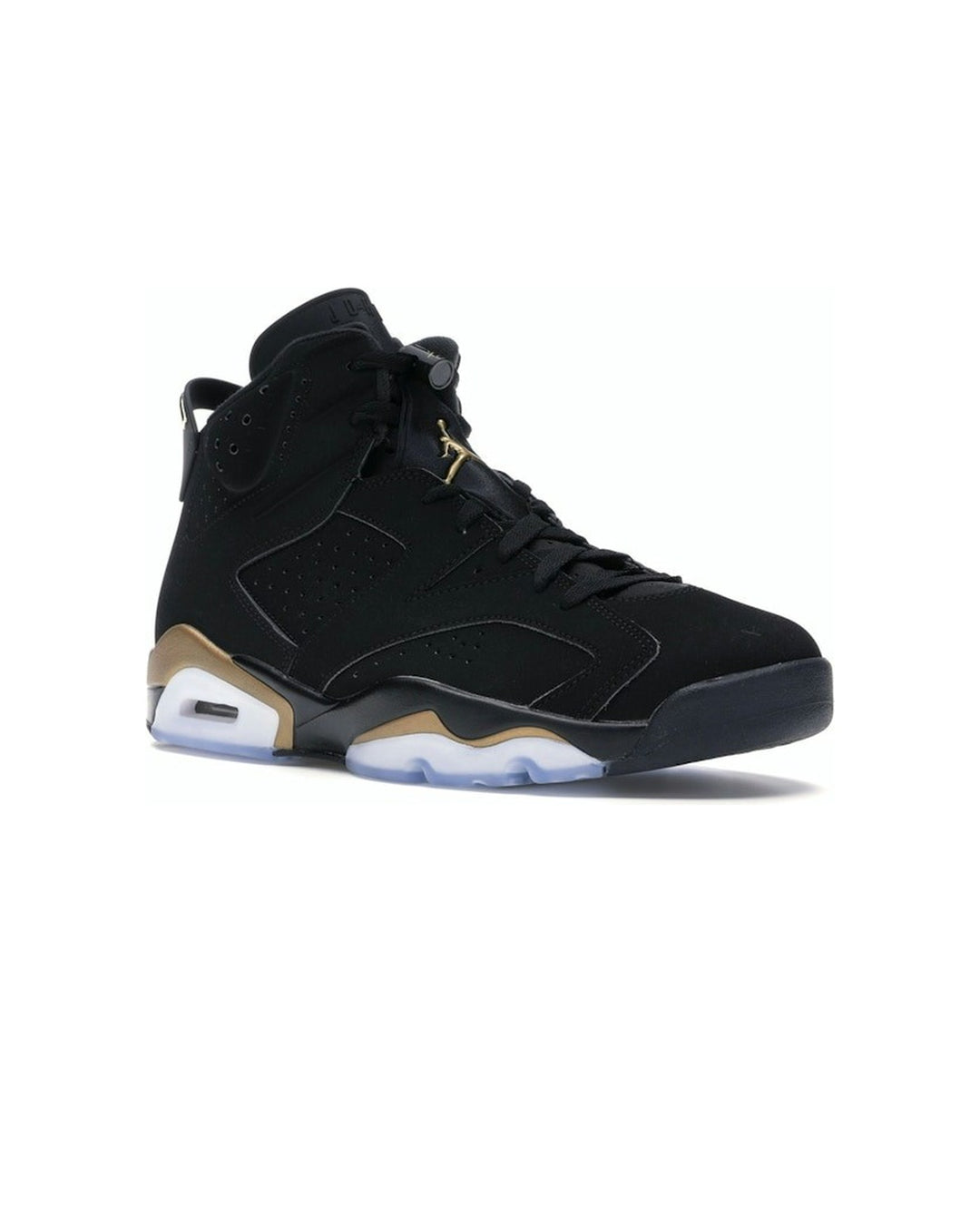 NIKE MEN'S AIR JORDAN 6 RETRO DMP BLACK GOLD - סניקרס נייקי אייר ג׳ורדן 6 רטרו שחור וזהב לגברים - תמונה 3
