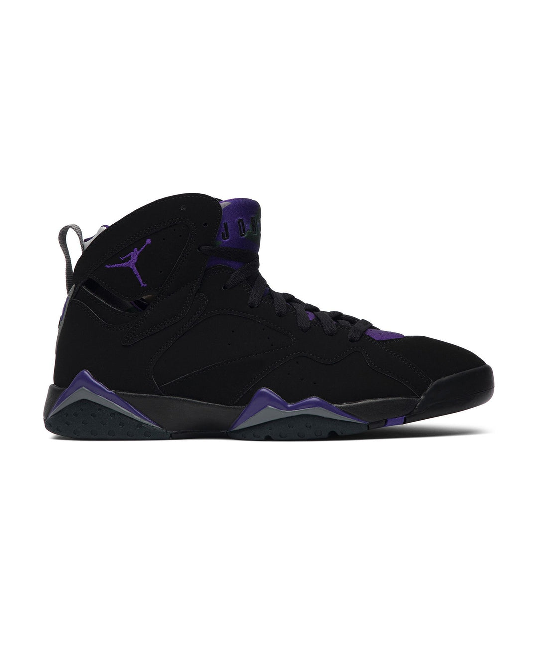 NIKE MEN'S AIR JORDAN 7 RETRO RAY ALLEN סניקרס נייקי אייר ג׳ורדן 7 רטרו שחור וסגול לגברים