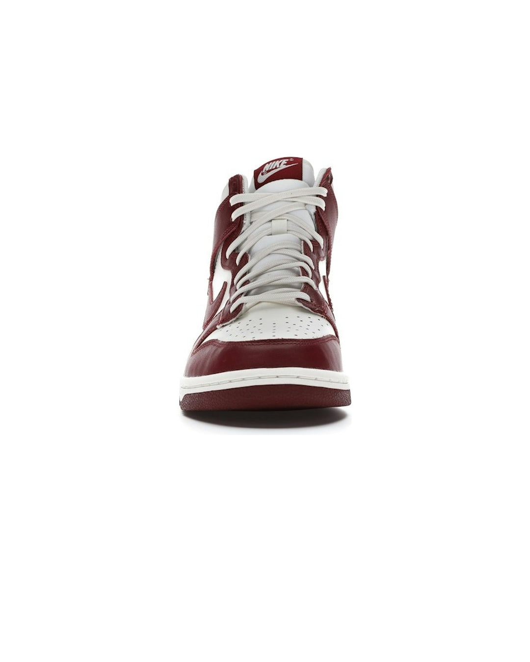 NIKE WOMEN'S DUNK HIGH SAIL TEAM RED סניקרס נייקי דאנק היי שמנת ובורדו לנשים
