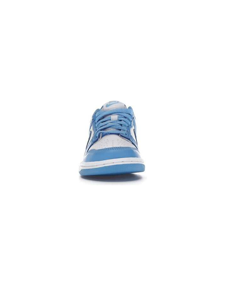 NIKE KIDS' DUNK LOW GS UNC סניקרס נוער נייקי דאנק לואו לבן ותכלת - מידות נוער 35.5-40