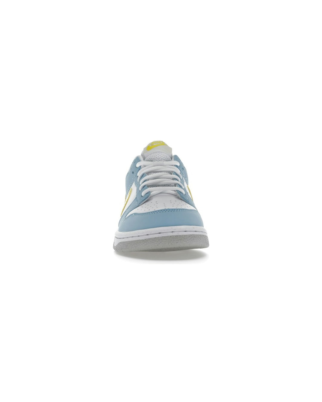 NIKE KIDS' DUNK LOW NEXT NATURE GS HOMER SIMPSON - סניקרס נוער נייקי דאנק לואו תכלת וצהוב - מידות נוער 35.5-40 - תמונה 5