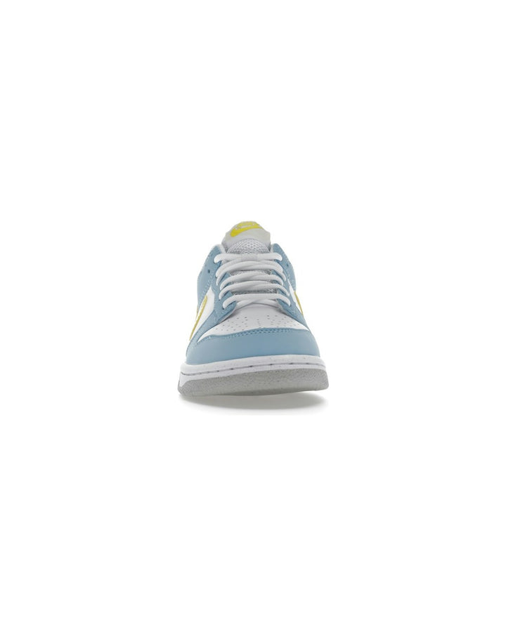 NIKE KIDS' DUNK LOW NEXT NATURE GS HOMER SIMPSON - סניקרס נוער נייקי דאנק לואו תכלת וצהוב - מידות נוער 35.5-40 - תמונה 5